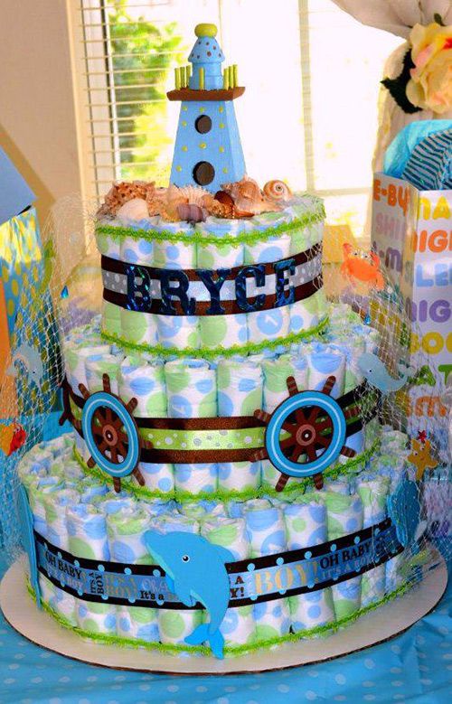 Source: Diaper Cakes By Deb Hester