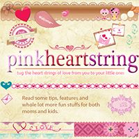 Pink Heart String