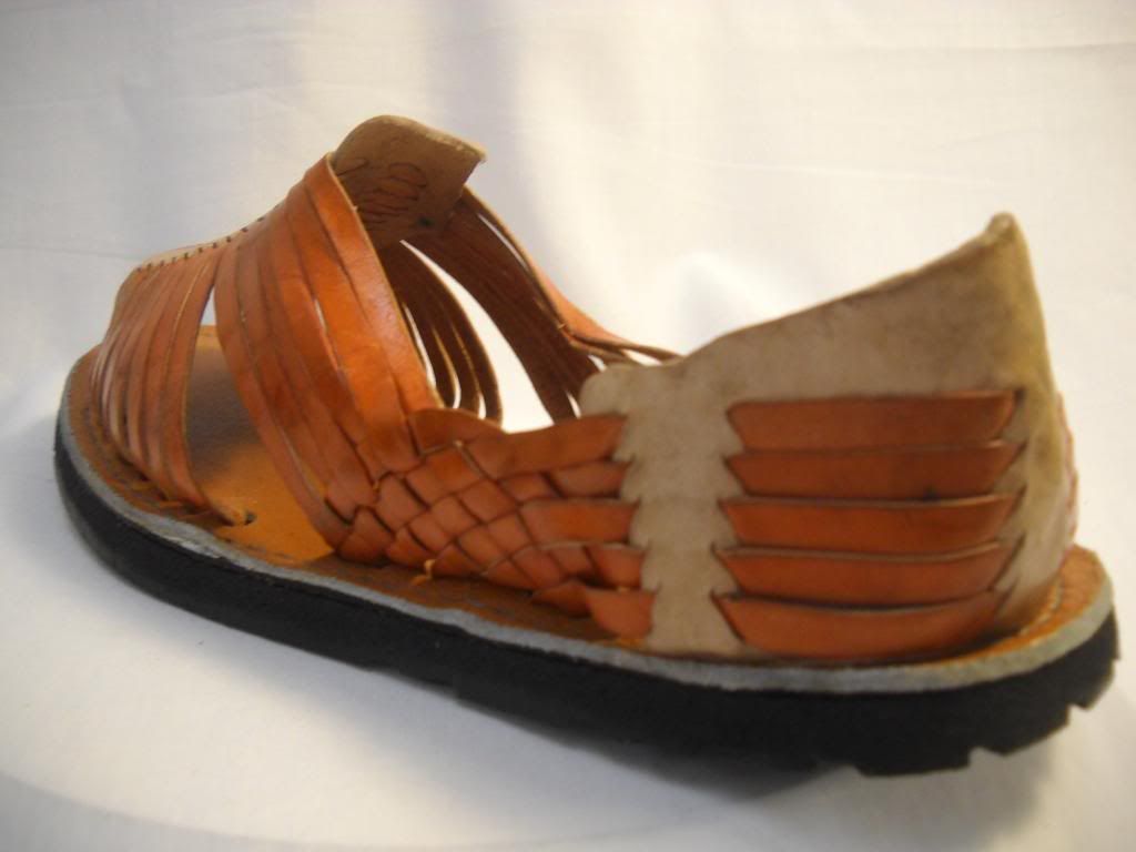 ... mens LEATHER MEXICAN SANDALS HUARACHE made in mexico SHOES *ALL SIZES