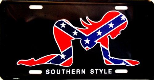 photo LP-053SouthernStyleSexyConfederateFlagLicensePlate-6813_zps520e30f0.jpg