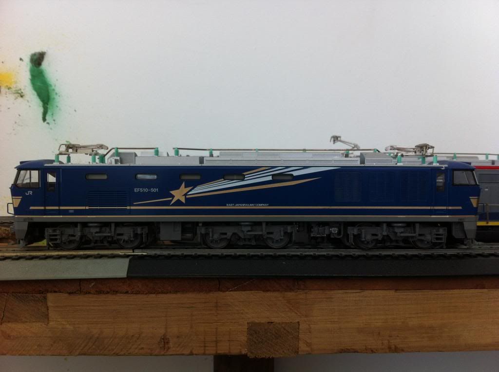 Bán đầu máy mô hình xe lửa HO EF510, Class 66, Cab Forward Rivarossi, Athearn - 1