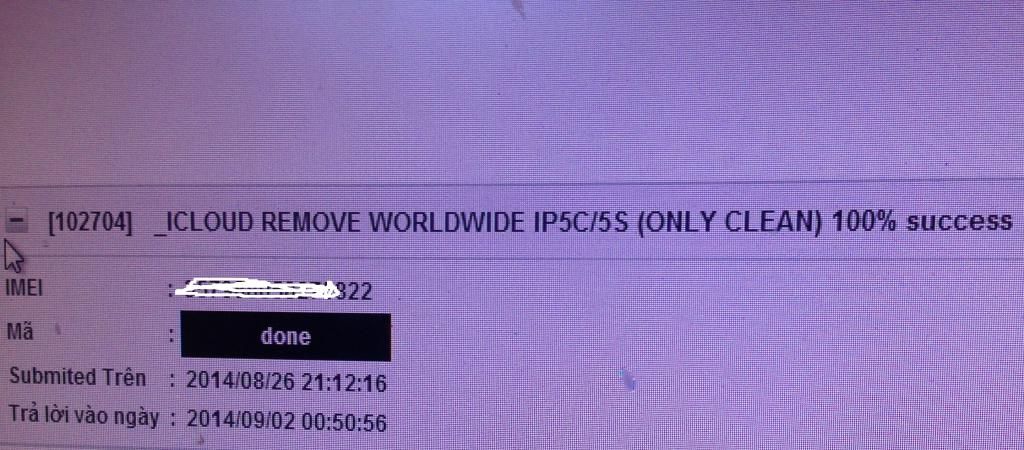 Mở icloud cho anh em...100% thành công - 2