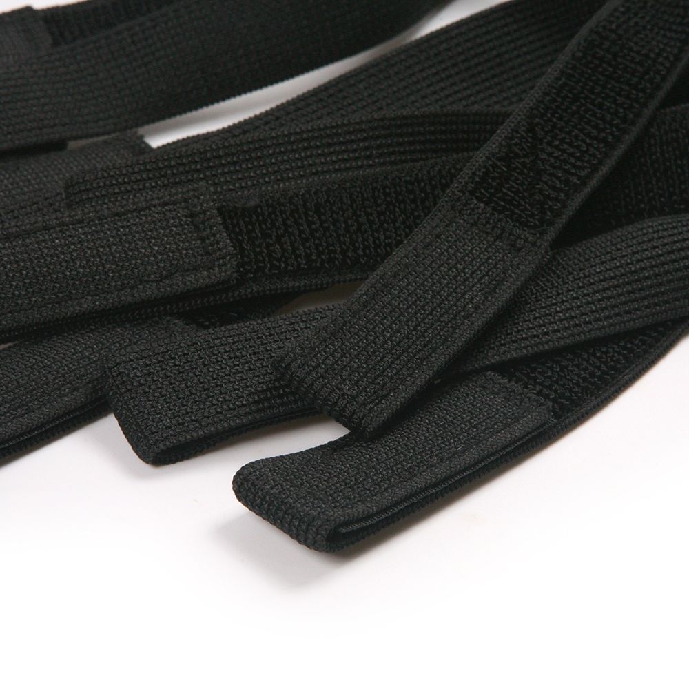 10PCS Elastic Velcro Strap Belt Hook Loop Bungee Adjustable Tie Wrap