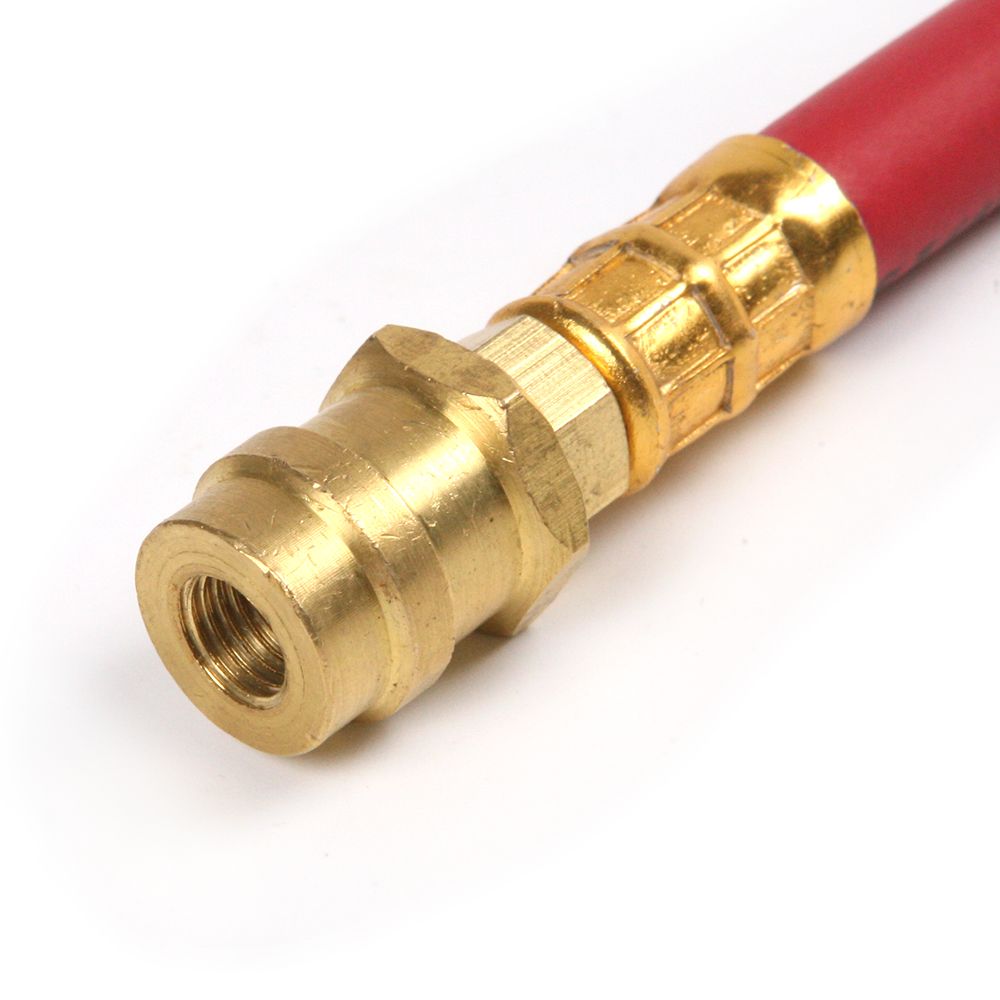 1/4 SAE R12 to R134a Flex Hose Adapter Set Use w/R134a Gauges Low