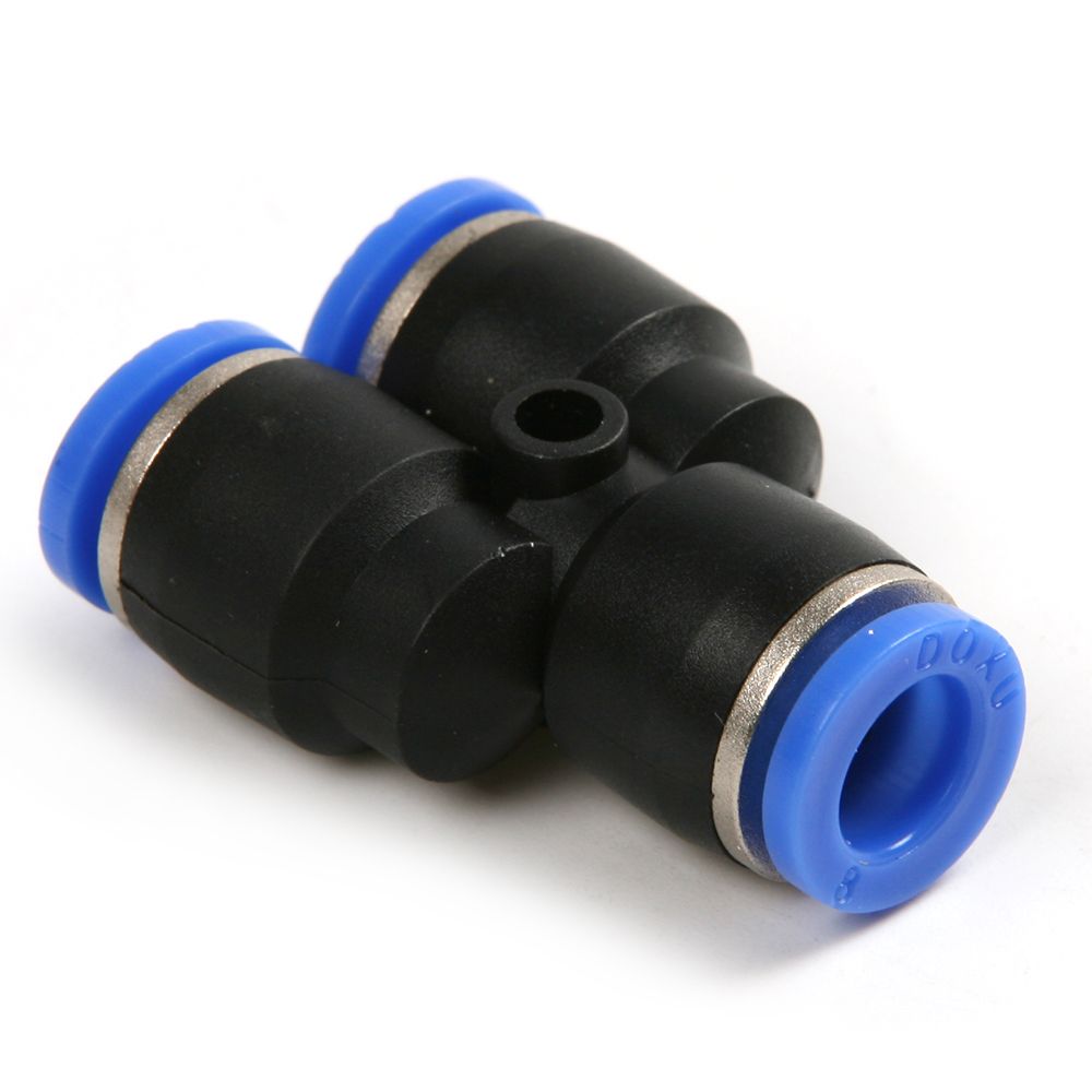 Splitter Pneumatic Connector Adapter One Touch Push In Fitting Air Hose