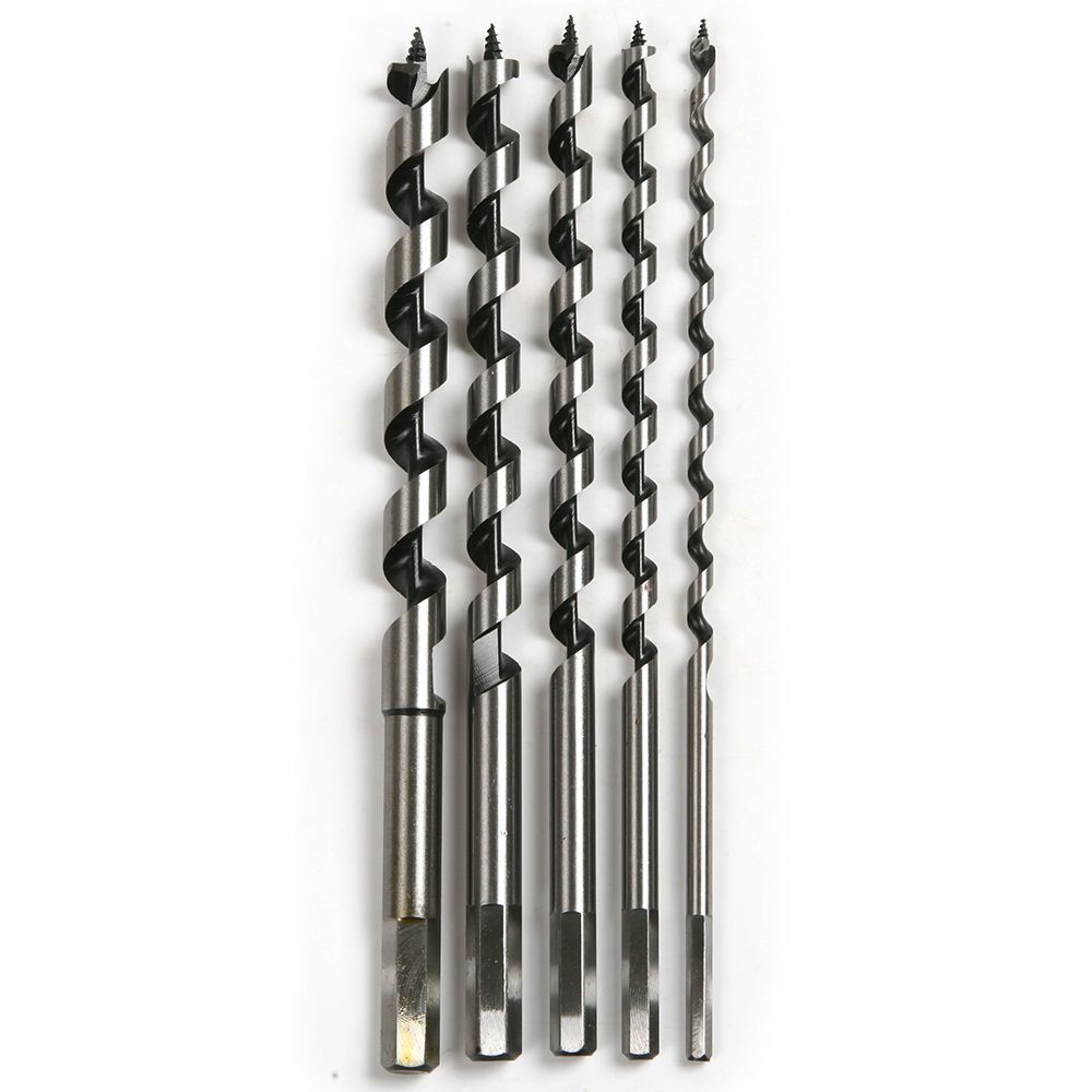 1Pc 9 Inch Long Auger Drill Bit Set Wood Drill Bits Woodworking Bits