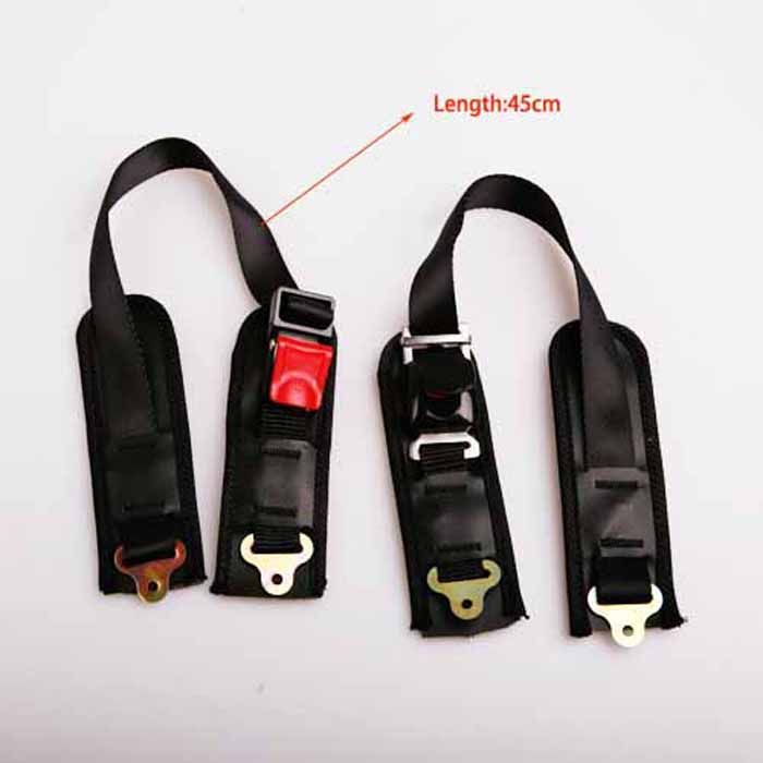 DIY Cool Sport Motorcycle helmet cushion chin Safety strap refitting