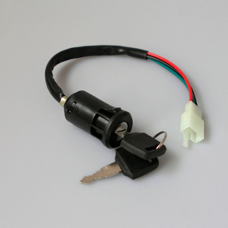 New 4 Wire Ignition Key Lock Switch with 2 keys for KTM motorcycles & ATV's