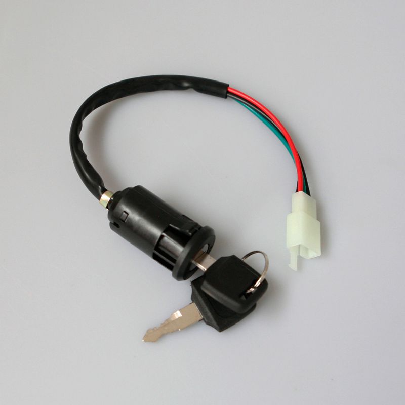 New 4 Wire Ignition Key Lock Switch with 2 keys for KTM motorcycles & ATV's