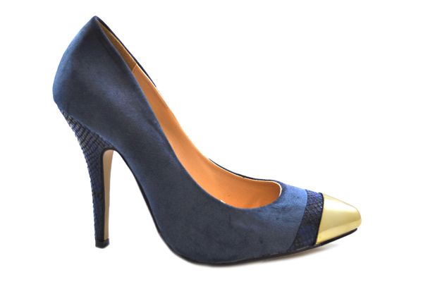 Heel Height is 4.5 inches for the navy suede. The heel height for the ...