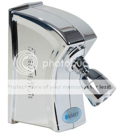 Marey Chrome Electric Tankless Shower Water Heater 1 5 GPM 110V