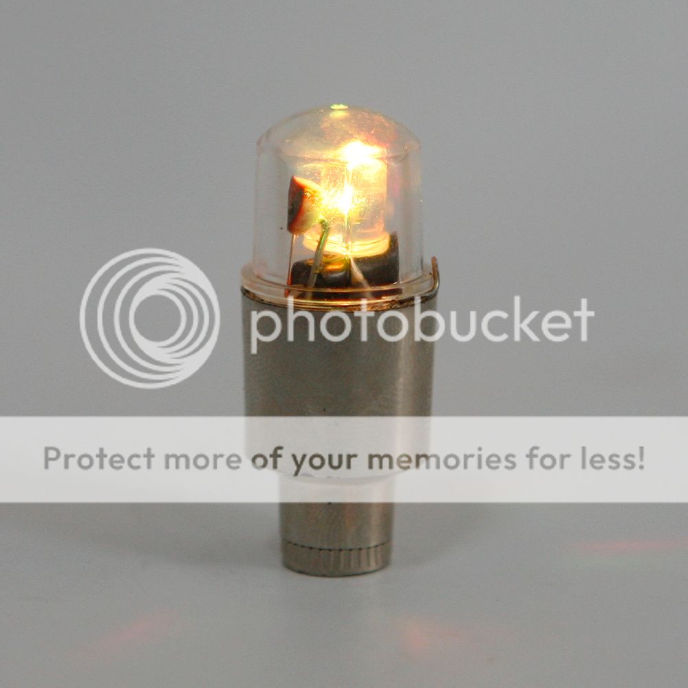 4x Universal MULTICOLOR LED Wheel Tyre Tire Air Valve Stem Cap Light