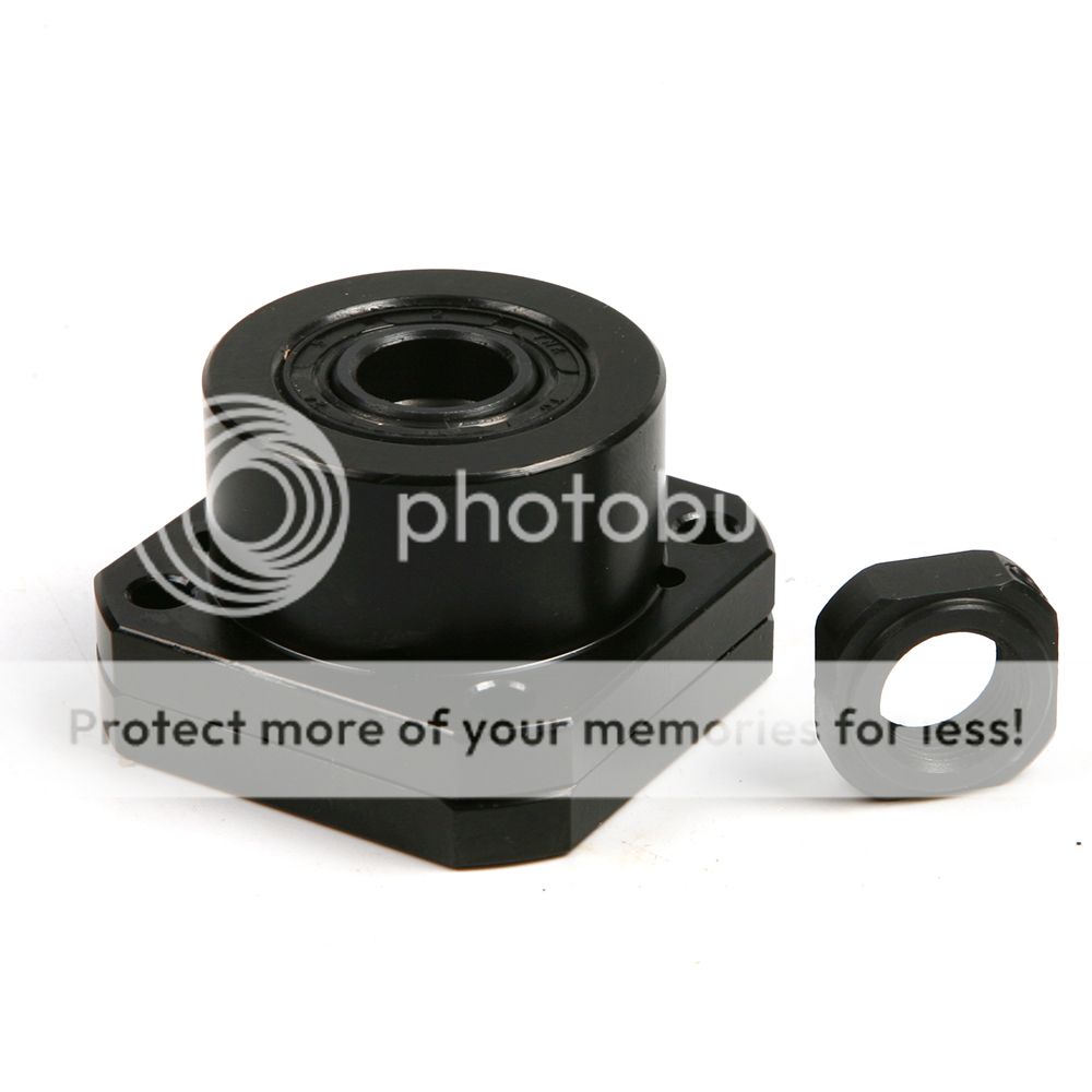 FK12 High Precision Bearing Mounts Ball Screw End Support CNC Bracket