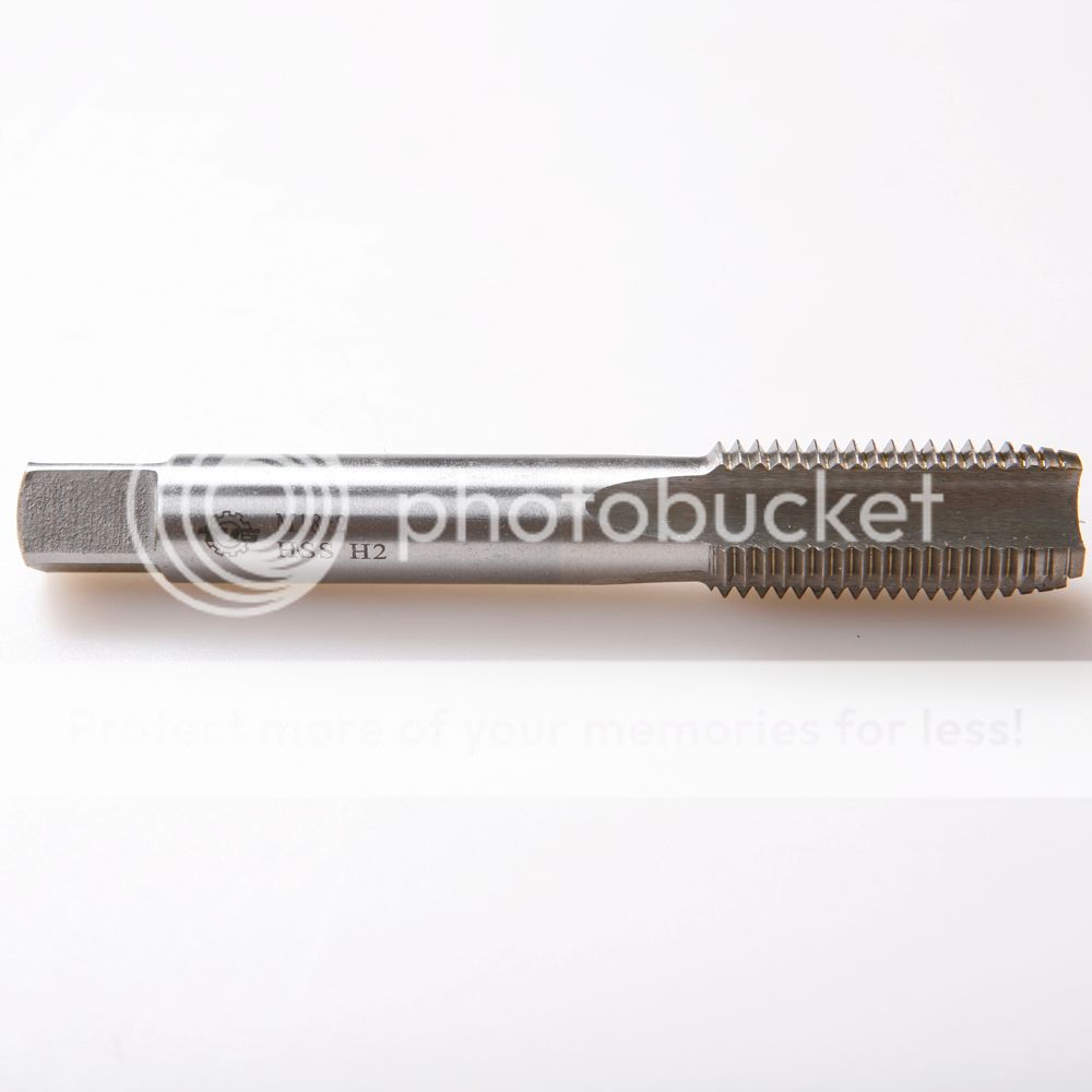 Straight Flute Thread Tap / M3- M20/ Metric or BAR HSS-6542 /Co / 1/4 ...